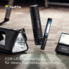 VARTA Stirnlampe LED inkl. 3x AAA Batterien, Work Flex Motion Sensor H20, Bewegungssensor, zwei Leuchtmodi, an- und ausschalt