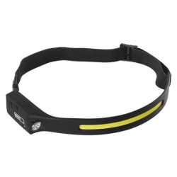 EMOS - aufladbare Stirnlampe mit Bewegungssensor - rotes Licht - Helligkeit 380lm, Leuchtweite 30m - 4 Leuchtmodi - Leuchtdau