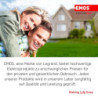 EMOS - aufladbare Stirnlampe mit Bewegungssensor - rotes Licht - Helligkeit 380lm, Leuchtweite 30m - 4 Leuchtmodi - Leuchtdau