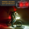 LICHTMEISTER® Stirnlampe mit Rücklicht  2500 Lumen, 8000 mAh Akku  - Stirnlampe LED wiederaufladbar - extrem helle Kopflampe 
