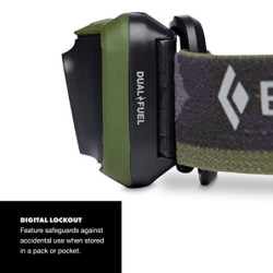 Black Diamond Cosmo 350 Headlamp Grau, Stirnlampe, Größe One Size - Farbe Dark Olive