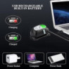 Stirnlampe LED Wiederaufladbar 2 Pack Superleicht kopflampe stirnlampen aufladbar Mit Warnlicht 5 Modi Wasserdicht USB C stir