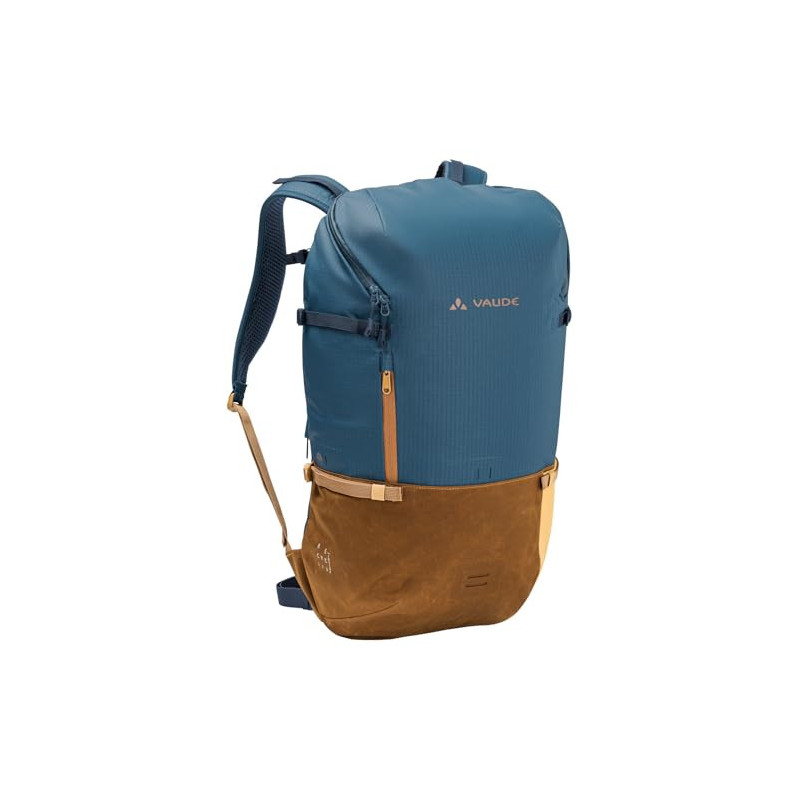 VAUDE Cityrucksack CityGo II 30 Liter Blau, wasserdichter Rucksack Damen & Herren, leichter Daypack für Städtetrips mit Lapto VAUDE Cityrucksack CityGo II 30 Liter Blau, wasserdichter Rucksack Damen & Herren, leichter Daypack für Städtetrips mit Lapto