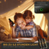 LICHTMEISTER® Taschenlampe  500 Lumen mit AAA Batterien  - Taschenlampe LED - LED Taschenlampe extrem Hell