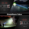 Lepro LED Taschenlampe, LE2000 Extrem Hell LED Taschenlampen mit 5 Modi, Zoombare Camping Handlampe, Wasserdichte Flashlight 