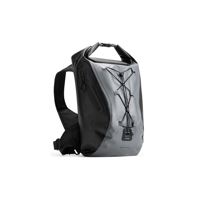 Inateck Fahrradrucksack 25-30L, Wasserdichter Rolltop Rucksack Herren, Multifunktionaler Wanderrucksäcke, Geeignet für Radfah