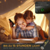 LICHTMEISTER® Taschenlampe  1000 Lumen, 4000 mAh Akku  - Taschenlampe LED aufladbar - LED Taschenlampe extrem Hell