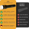 LICHTMEISTER® Taschenlampe  1000 Lumen, 4000 mAh Akku  - Taschenlampe LED aufladbar - LED Taschenlampe extrem Hell