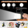 Shadowhawk Taschenlampe LED Aufladbar Extrem Hell, 500000 Lumen Taschenlampen Batteriebetrieben USB, XHM77.2 Taktische Tasche