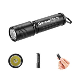 OLIGHT I3E EOS Mini LED Taschenlampe Schlüsselanhänger 90 Lumen und 44m Reichweite, kleine Taschenlampe Schlüsselbund Handlam