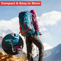 COSOOS LED Taschenlampe, Extrem Hell Taktische Taschenlampen mit Holster, 5 Modi, Zoombare, IP67 Wasserdichte Handlampe für C