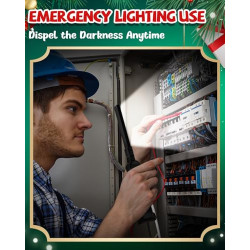 Coquimbo Geschenke für Papa Männer LED Arbeitsleuchte Werkstattlampe, Taschenlampe Werkstatt Handlampe mit Magnet uend Haken 