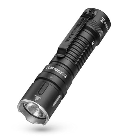 Sofirn SC33 Led Taschenlampe 5200 Lumen Superhelle Wiederaufladbare Taschenlampe EDC Taschenlampe Tragbare Taschenlampe mit T