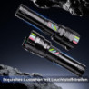 Esgofo Aufladbar Taschenlampe LED Extrem Hell 500000 Lumens Große Reichweite 1000M, Leuchtendes Design Sehr Helle Lang Anhalt