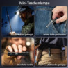 Esgofo Aufladbar Taschenlampe LED Extrem Hell 500000 Lumens Große Reichweite 1000M, Leuchtendes Design Sehr Helle Lang Anhalt