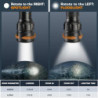 EverBrite Mini LED Taschenlampe 2 Stück superhell Zoombar, Wasserdichte Taschenlampe, Handlampe LED Aluminium, kleine Kindert