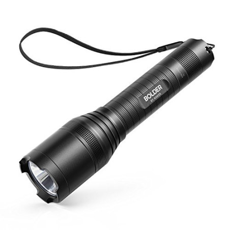 Anker Bolder LC90 LED Taschenlampe, IP65 Wasserfest, Wiederaufladbare Taschenlampe im Taschenformat mit Zoom  für Camping, Wa