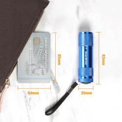 EverBrite 18tlg. LED Taschenlampen Set, mini kleine Kinder Taschenlampe mit Lanyard und 54 AAA Batterien, Mitgebsel Gastgesch