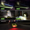 LE LED Handscheinwerfer, Taschenlampe Aufladbar CREE Akku Handlampe & Handstrahler mit Powerbank, 10W 1000 Lumen Campinglampe