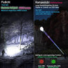 ASORT 【Extremweitschuss 3km led Taschenlampe 30000Lumen, Type-C Aufladbar Taktische Taschenlampen Extrem Hell, 5 Lichtmodi, W