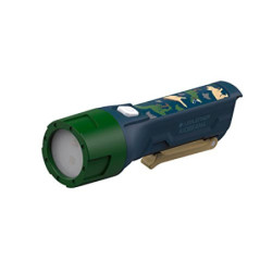 Ledlenser KIDBEAM4 Taschenlampe grün | energiesparende Batterie Led | 4 Farbmodi und Blinkfunktion | Kindertaschenlampe für J