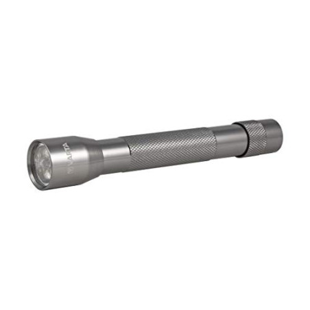 VARTA Taschenlampe LED inkl. 2x AA Batterien, Aluminium Light F10, Lampe, Taschenleuchte für Haushalt, Camping, Angeln, Garag