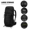 Mardingtop 50 Liter Erwachsene Taktischer Trekkingrucksacke Rucksack Outdoor Wanderrucksäcke