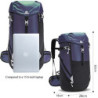 50L Wanderrucksack Herren Damen Rucksack Wasserdicht Trekkingrucksäcke Multifunktionale Outdoorrucksack Reflexstreifen Leicht