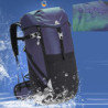 50L Wanderrucksack Herren Damen Rucksack Wasserdicht Trekkingrucksäcke Multifunktionale Outdoorrucksack Reflexstreifen Leicht