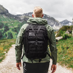 G4Free 40L Tactical Backpack Army Military Rucksack Wasserfester Molle Rucksack für Outdoor-Wanderungen Camping Trekking Jagd