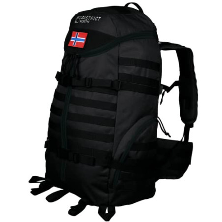 District North Militär Rucksack Hiking Buddy Mk.II 60 Liter mit Y-Schnellzugang | Regencover | Großer Trekking Armee Taktisch