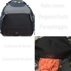 MYMM 50L Trekkingrucksacke, Outdoor Wanderrucksäcke, ideal für Sport im Freien, Wandern, Trekking, Camping Reisen, Bergsteige
