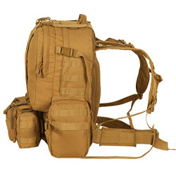 Seibertron Wasserdichter Rucksack Wanderrucksack 50L Fassungsvermögen Aus 900D Strapazierfähigem Materialien für Trekking Wan