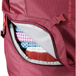 Tatonka Trekkingrucksack Noras 55+10 Women - Ergonomischer, komfortabler Trekking- und Reiserucksack für Frauen mit Frontöffn