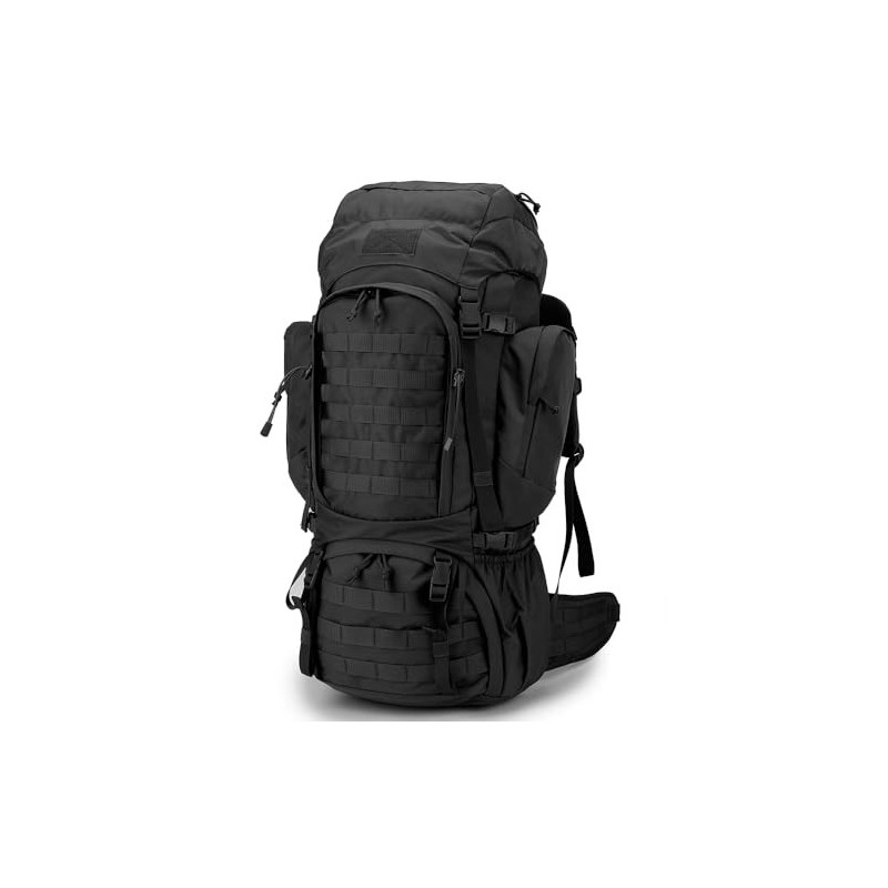 Mardingtop 60 Liter Taktischer Rucksack mit Regenhülle Großer Trekkingrucksäcke Erweiterbar Outdoor Rucksack Wanderrucksäcke 