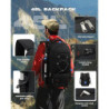 Besttravel Reiserucksack, 45 l, wasserdicht, große Kapazität, für Laptop 43,9 cm  17,3 Zoll , Trekking, Herren, Damen, für Sp