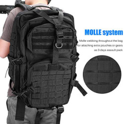 ProCase 48L Militär Rucksack Groß Taktische Survival Rucksack Taktischer Molle Armee Rucksack Herren 3 Tage Tactical Army Out