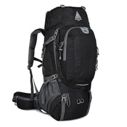 Adventure 4 Life® Trekkingrucksack: ultraleichter Frontlader - 60l Wanderrucksack - viel Stauraum für Backpacker - Damen+Herr