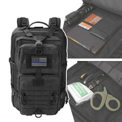 Hannibal Tactical 40L Militär Taktischer Rucksack US Cooper Rucksack Armee Assault Pack 3 Tage Bug Out Go Bag Trekking Wander