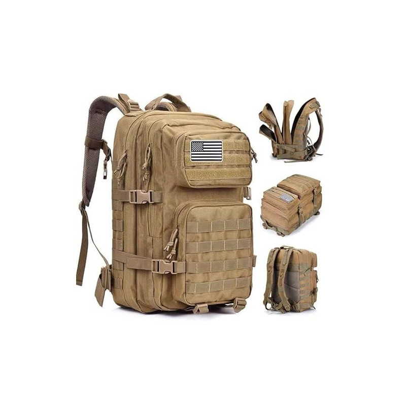 Oreunik Militär Rucksack Herren,45L Wasserdicht Taktischer Bundeswehr Rucksack Molle Rucksäcke Survival Backpack für Wandern Oreunik Militär Rucksack Herren,45L Wasserdicht Taktischer Bundeswehr Rucksack Molle Rucksäcke Survival Backpack für Wandern