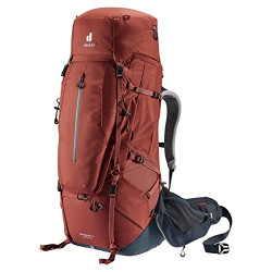 deuter Aircontact X 60+15 SL  Größe S  Damen Trekkingrucksack, Redwood-ink