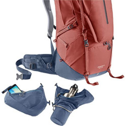 deuter Aircontact X 60+15 SL  Größe S  Damen Trekkingrucksack, Redwood-ink