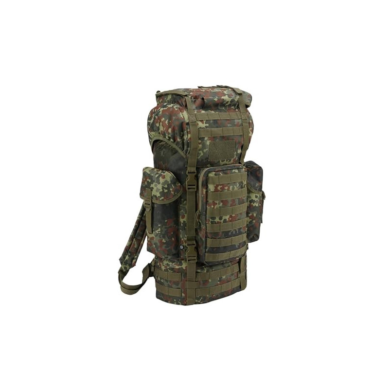 Brandit BUNDESWEHR KAMPFRUCKSACK 65L NEU BW RUCKSACK ARMY ARMEE OUTDOOR TREKKING TASCHE, Farbe:Darkcamo