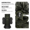 Mardingtop 65+10L Rucksack Taktischer Rucksack Wanderrucksack Trekkingrucksack YKK Zipper mit der großen Kapazität