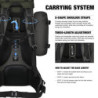 Mardingtop 65+10L Rucksack Taktischer Rucksack Wanderrucksack Trekkingrucksack YKK Zipper mit der großen Kapazität