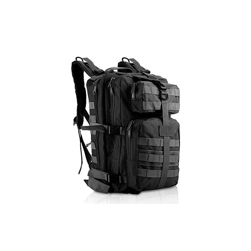 SHANNA Militär Rucksack, Taktischer Rucksack 35L Armee Rucksack MOLLE Assault Pack Taktischer Kampfrucksack für Outdoor Wande SHANNA Militär Rucksack, Taktischer Rucksack 35L Armee Rucksack MOLLE Assault Pack Taktischer Kampfrucksack für Outdoor Wande