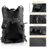 SHANNA Militär Rucksack, Taktischer Rucksack 35L Armee Rucksack MOLLE Assault Pack Taktischer Kampfrucksack für Outdoor Wande