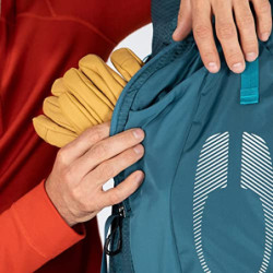 Osprey Herren Atmos Ag 65l Mens Backpacking Backpack Rucksack, Schwarz, X-Large