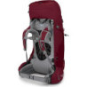 Osprey Ariel 55 Trekkingrucksack für Frauen Claret Red - WM/L