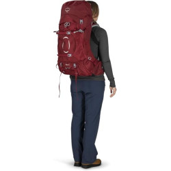 Osprey Ariel 55 Trekkingrucksack für Frauen Claret Red - WM/L